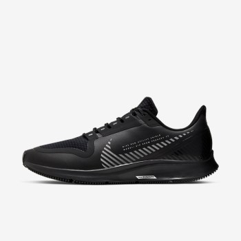 Nike Air Zoom Pegasus 36 Shield - Férfi Futócipő - Fekete/Metal Titán/Fekete